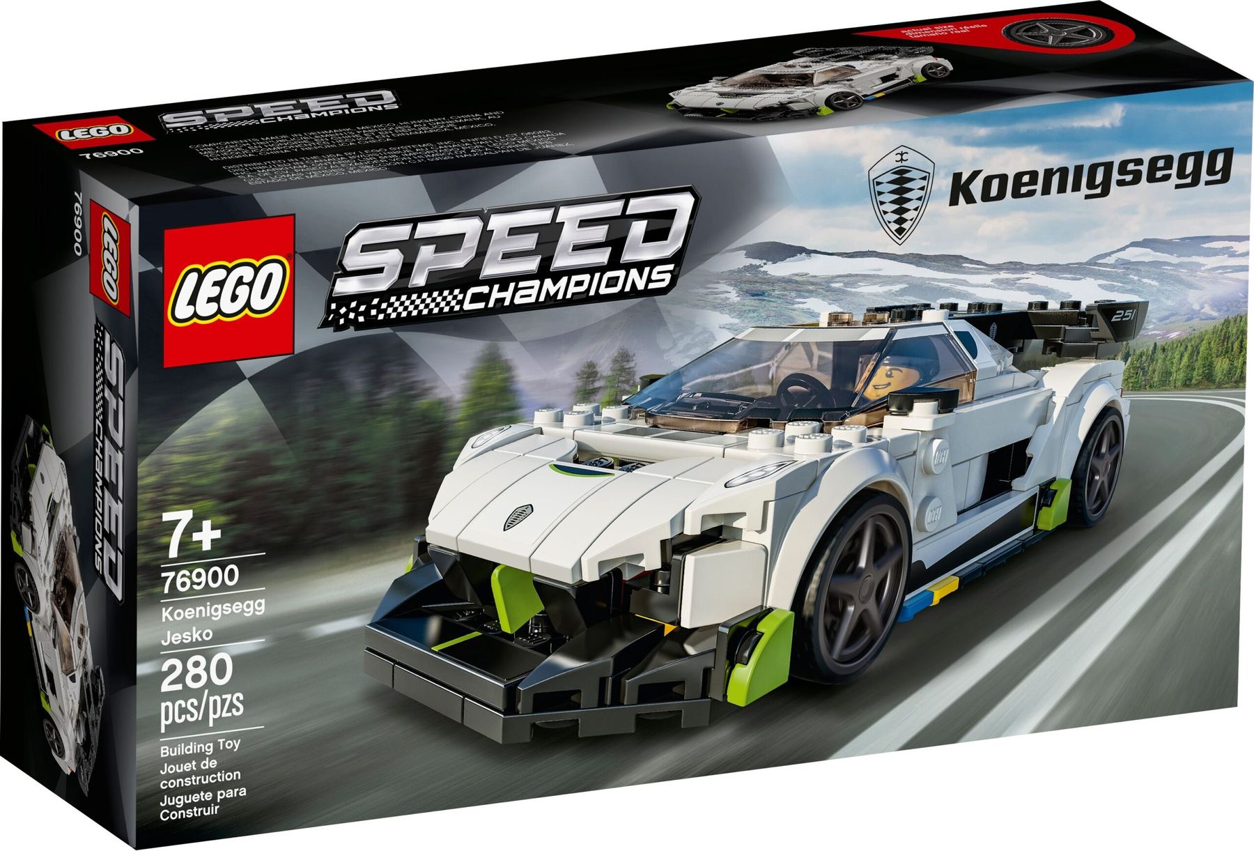 Lego Kit di costruzioni: 76900 Koenigsegg Jesko – Nuovo e nell'imballaggio originale da St. Gallen venduto da brickli