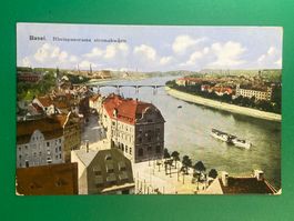 Basel, Rheinpanorama stromabwärts
