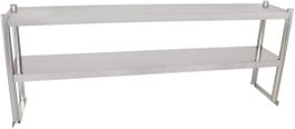 Edelstahl GastroTisch Aufsatzboard 180cm
