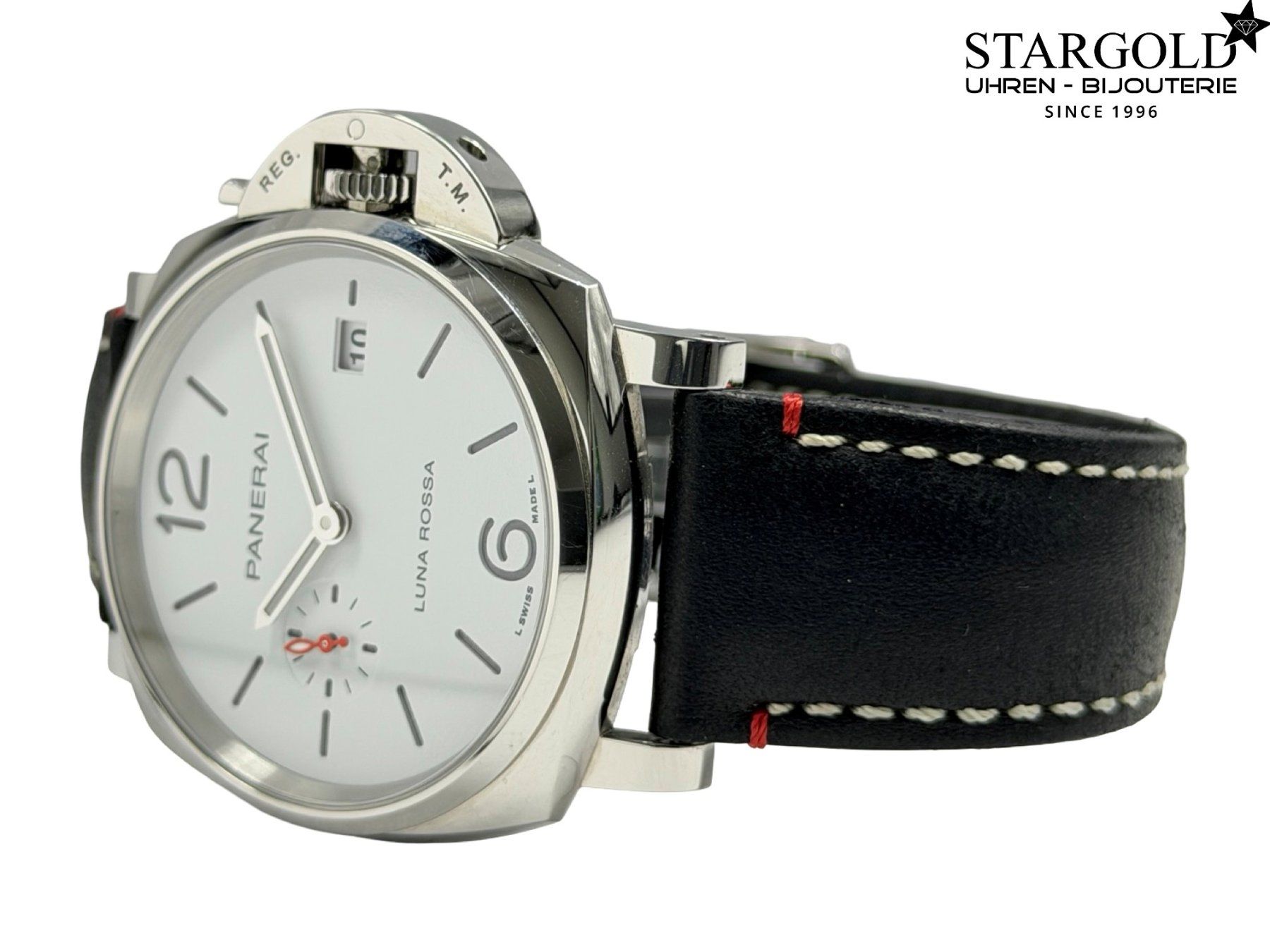 Panerai Orologi: Panerai Luminor Luna Rossa - PAM01381 – Usato da Zürich venduto da Stargold-Uhren 2