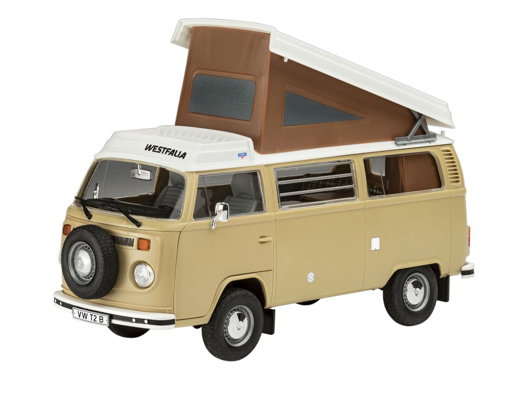 Revell Modellautos: VW T2 Camper von Revell, 1:24 – Neu und originalverpackt aus Lenk im Simmental von trampeltier61 1