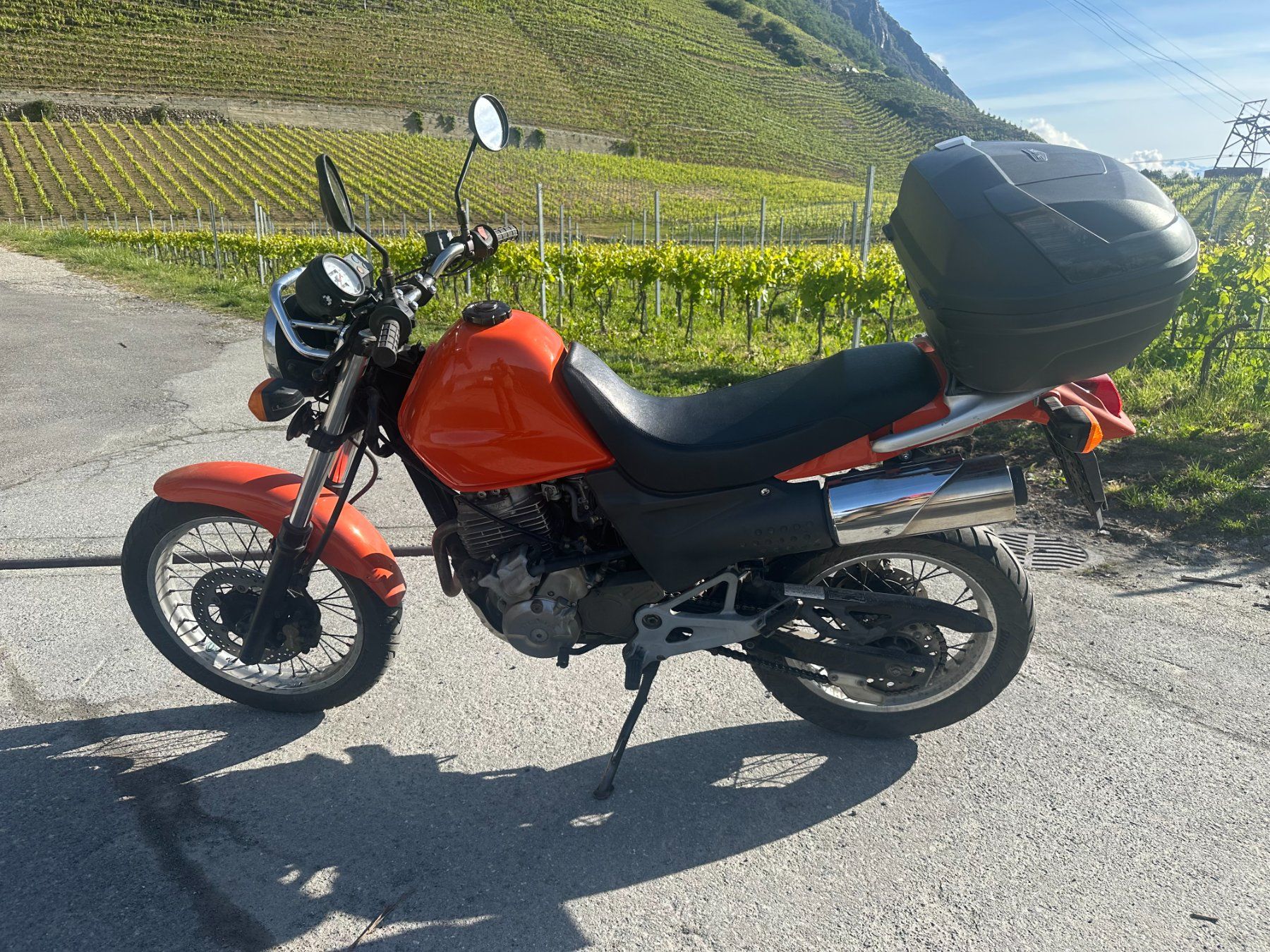 Honda Enduro: Honda SLR 650 – Gebraucht aus Fully von Benur 2
