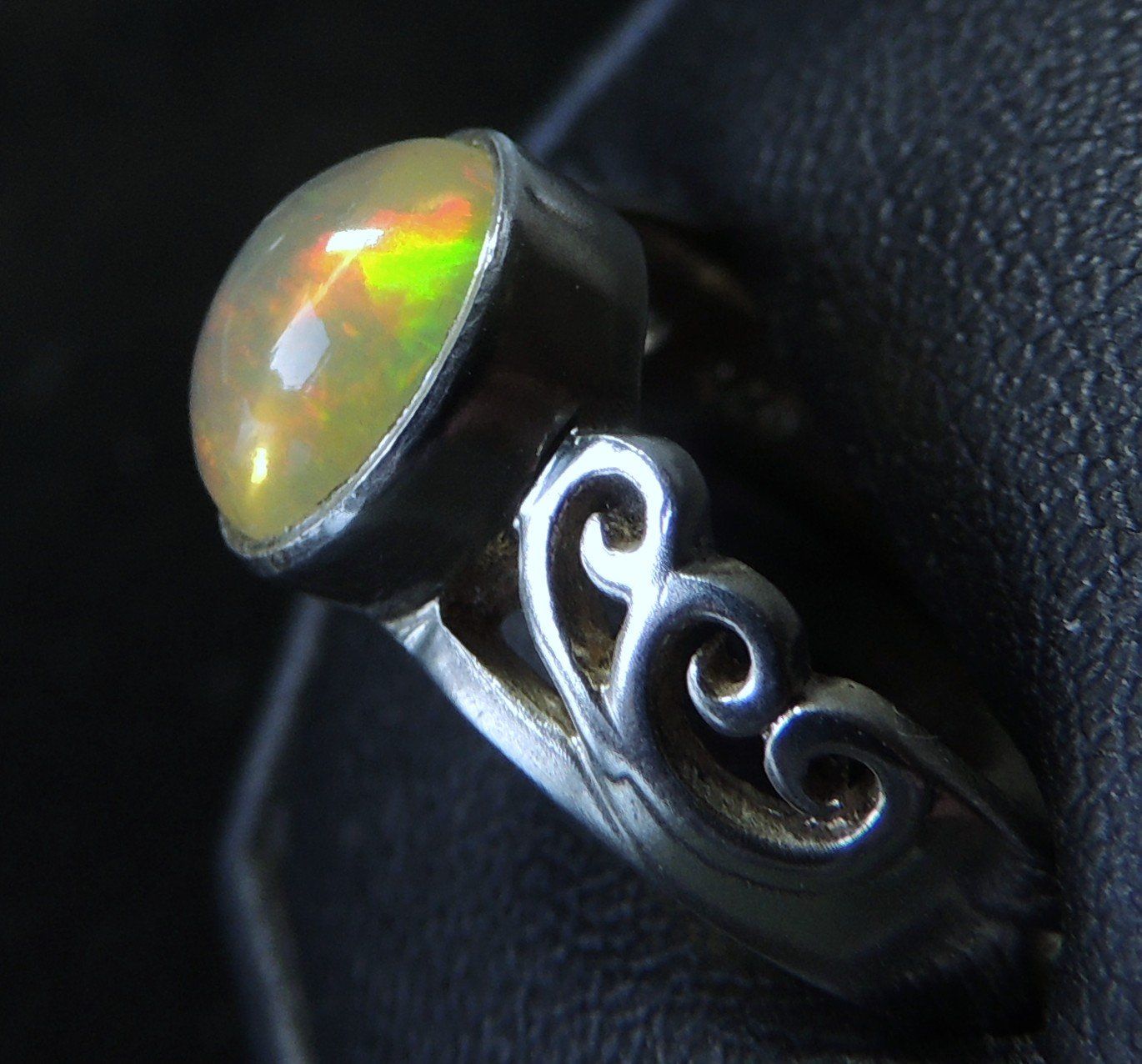 Anelli: Opal Silber 925 Fingerring Gr. 54 – Usato da Waldenburg venduto da schaller707 4
