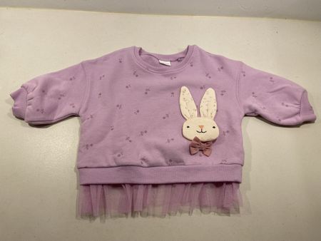 NEXT Pullover mit Tüll Gr. 74, NEU