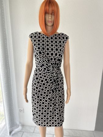 Lauren Ralph Lauren Dress Black White Size 6