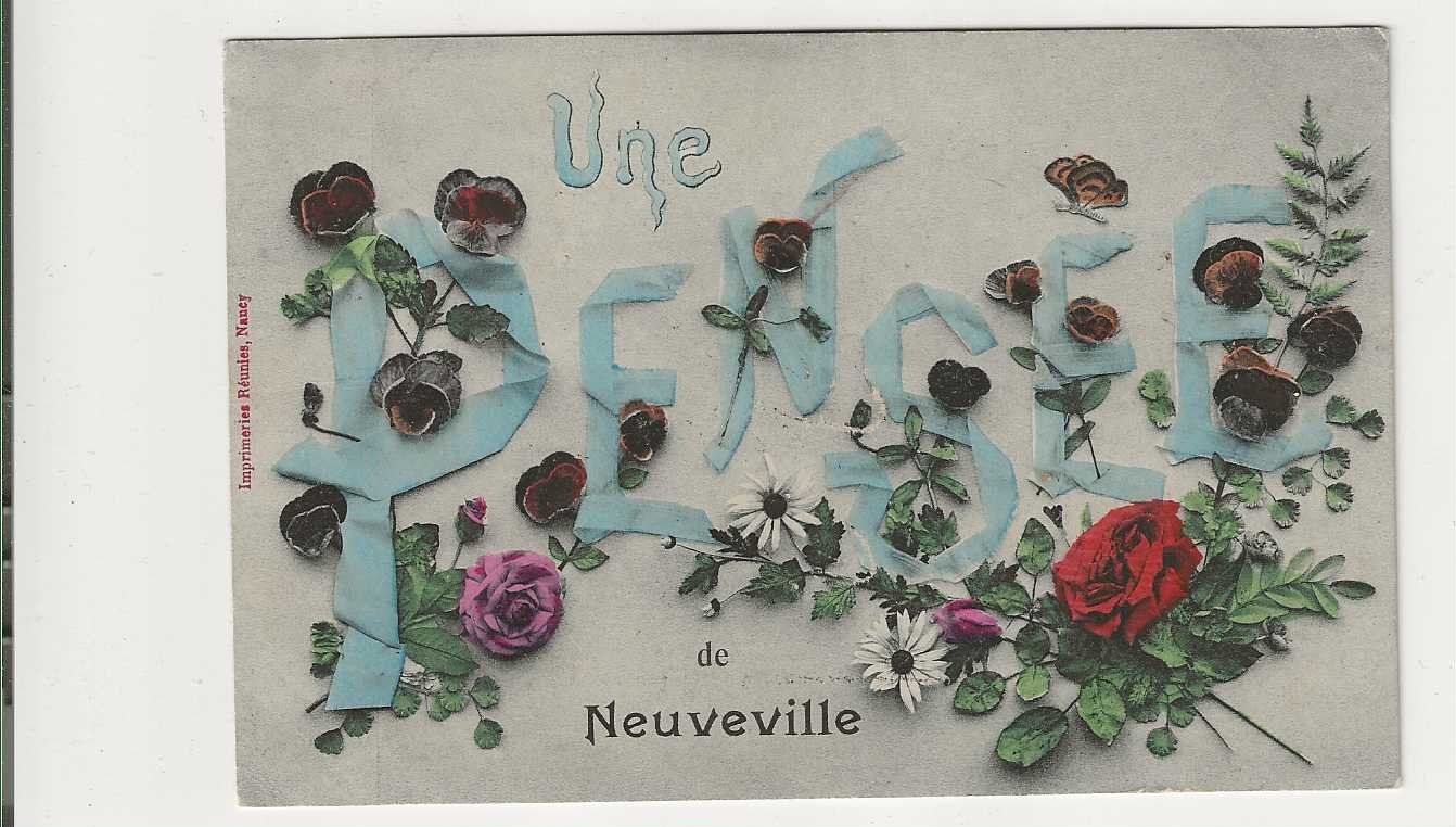 Ansichtskarten: Neuveville,  1907 – Gebraucht aus Spiez von Niesen20