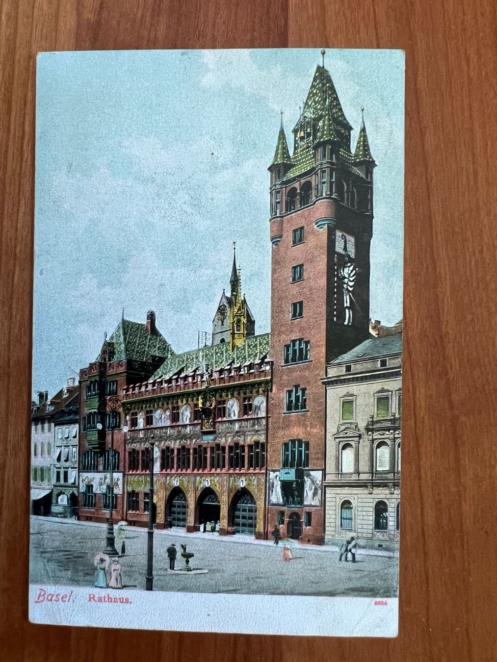 Cartoline postali: AK  1907  Basel    (G2079) – Usato da Hinwil venduto da Sidi4