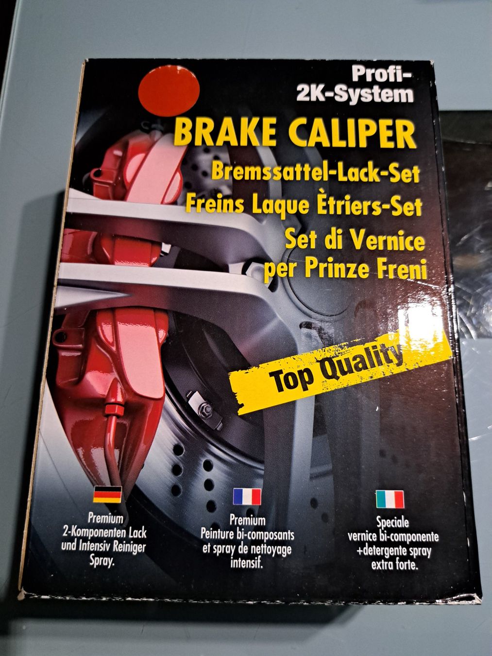 Accessori per altri veicoli: Bremsattel-Lack-Set 2K-System 3-teilig neu Racing Rot – Nuovo (secondo la descrizione) da Widnau venduto da Senna7