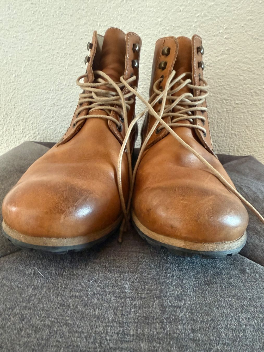 Herrenschuhe: Echtlederstiefel Gr.42/28,5cm MAX – Gebraucht aus Buchrain von nat_pl5p 6