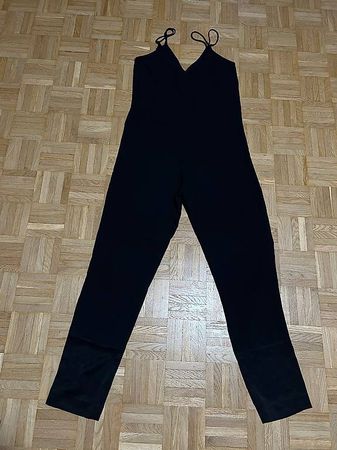 Sandro Paris Overall Schwarz Elegant Abendlook P4623E