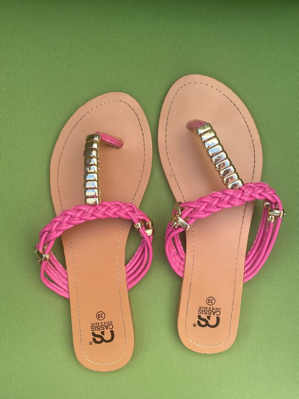 Scarpe da donna: SUMMERTIME - stylische Flip-Flops mit Décor, pink, 39 – Usato da Winkel venduto da ferrari2022 1