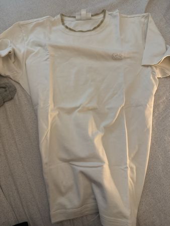 Lacoste T-Shirt Grösse 3,beige , Sommerlicher Style