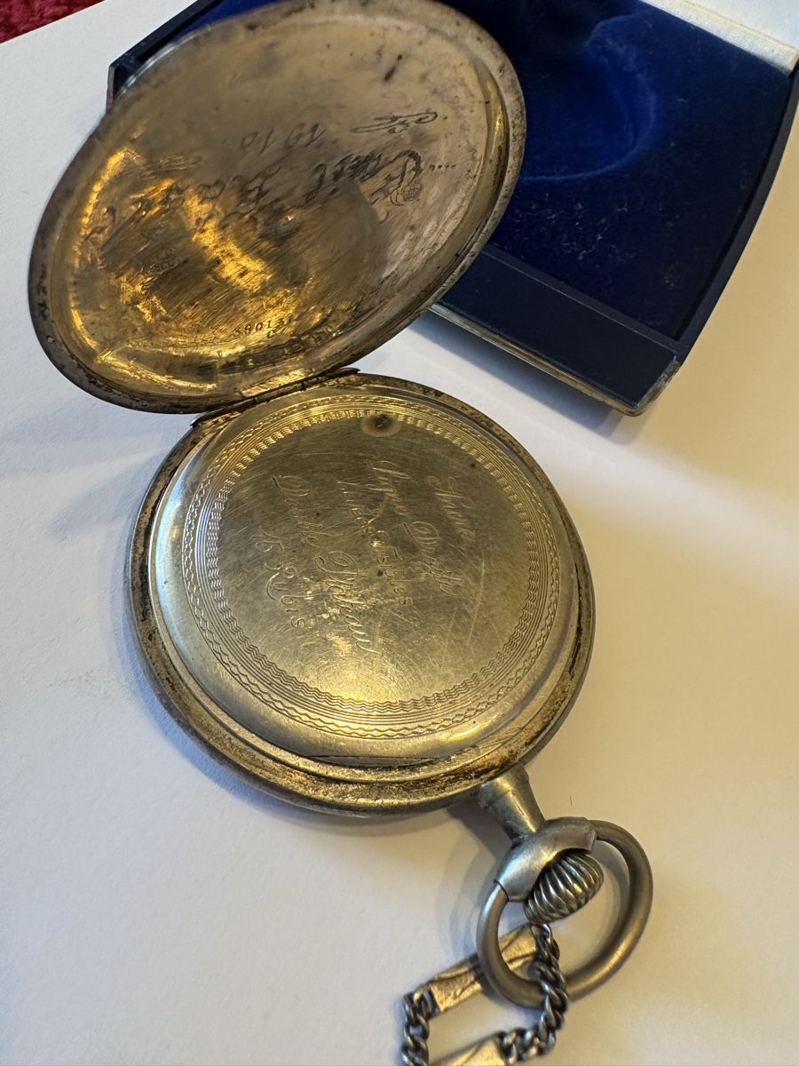 Orologi: Taschenuhr 1913 800silber – Usato da Murten venduto da Tzaugg 3
