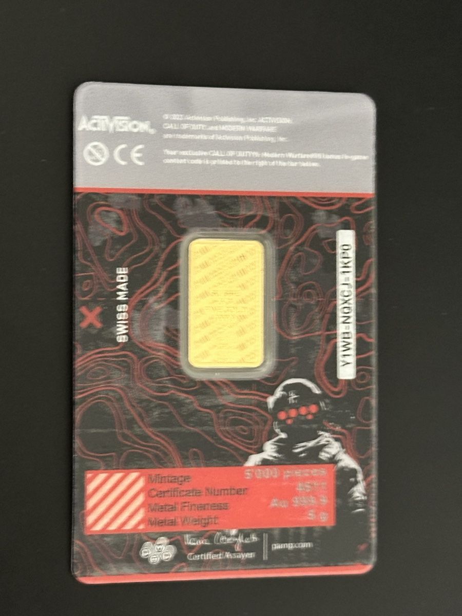 Pamp Metalli preziosi: Goldbarren 5 g Pamp Swiss Made – Nuovo e nell'imballaggio originale da Untersiggenthal venduto da byiggy 1