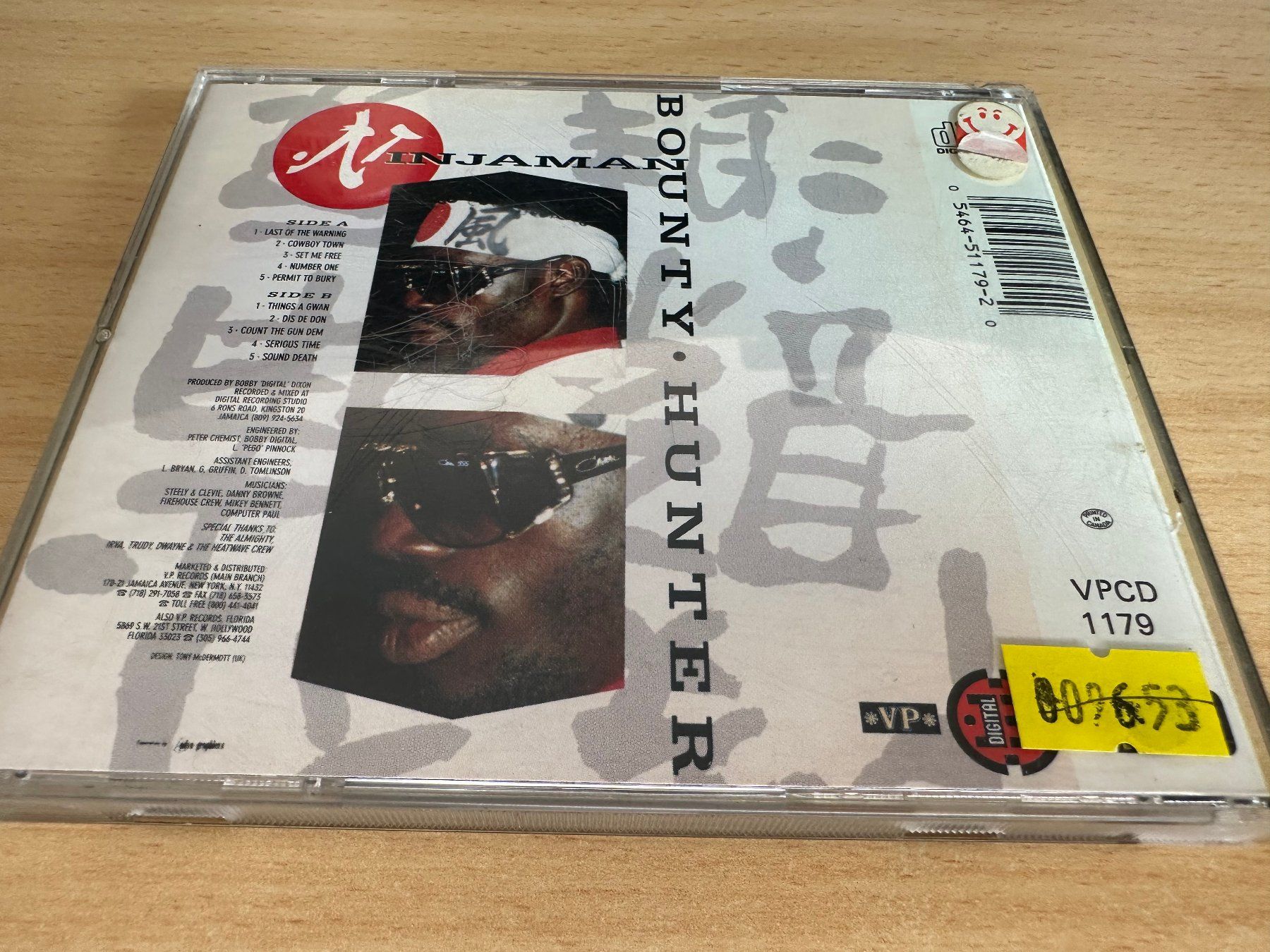 CD: Ninjaman – Bounty Hunter – Usato da Rikon im Tösstal venduto da Alpenmutz 1