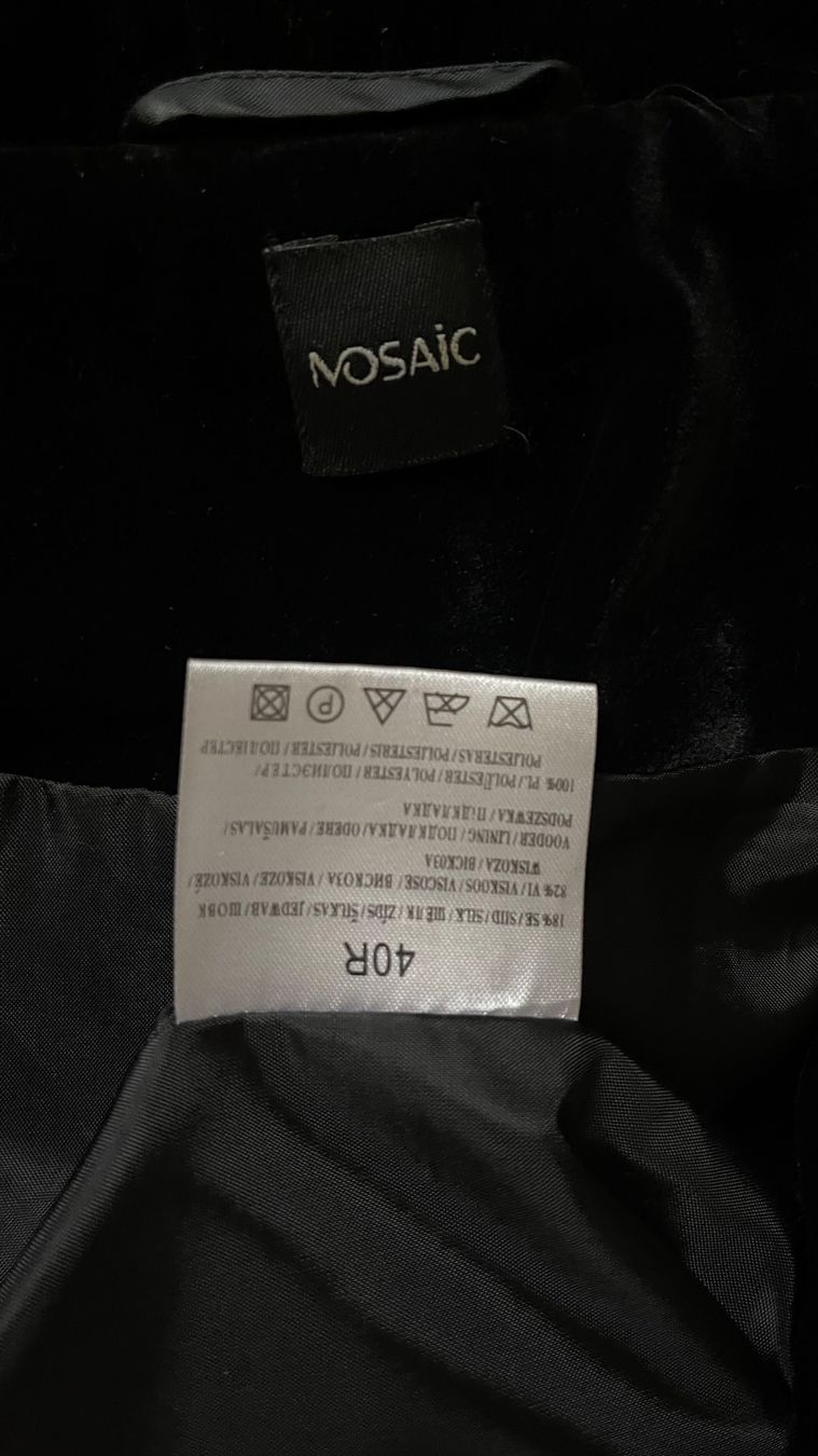 Cos Giacche: MOSAIC M L  Neu/NP85CHF Velours Samt – Nuovo (secondo la descrizione) da Kölliken venduto da Prscoo 7