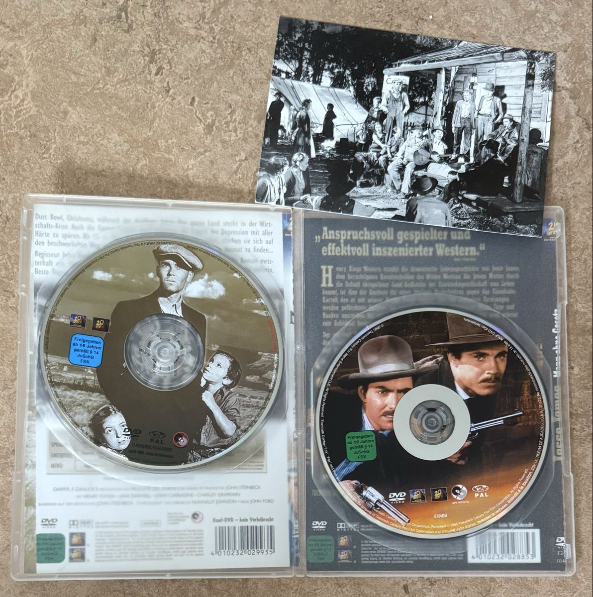Tutti i DVDs: FRÜCHTE DES ZORNS UND JESSE JAMES  – Nuovo (secondo la descrizione) da Dietikon venduto da AndreaSch01 2