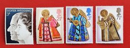 GROSSBRITANIEN ENGLAND QUEEN SILVER WEDDING CHRISTMAS 1972**