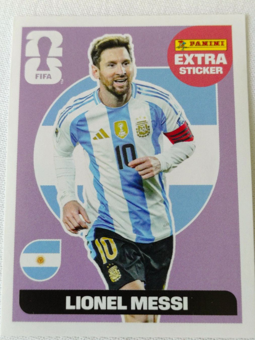 Panini Carte collezionabili: Messi Extra Sticker Panini FIFA WM 2026 – Nuovo e nell'imballaggio originale da Bottmingen venduto da Malina_Outlet
