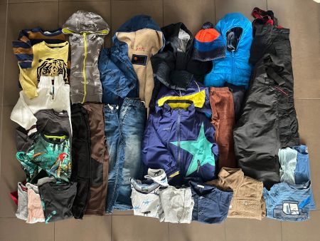 Kinder Kleiderpaket für Jungs Grösse 98-104, Herbst/Winter