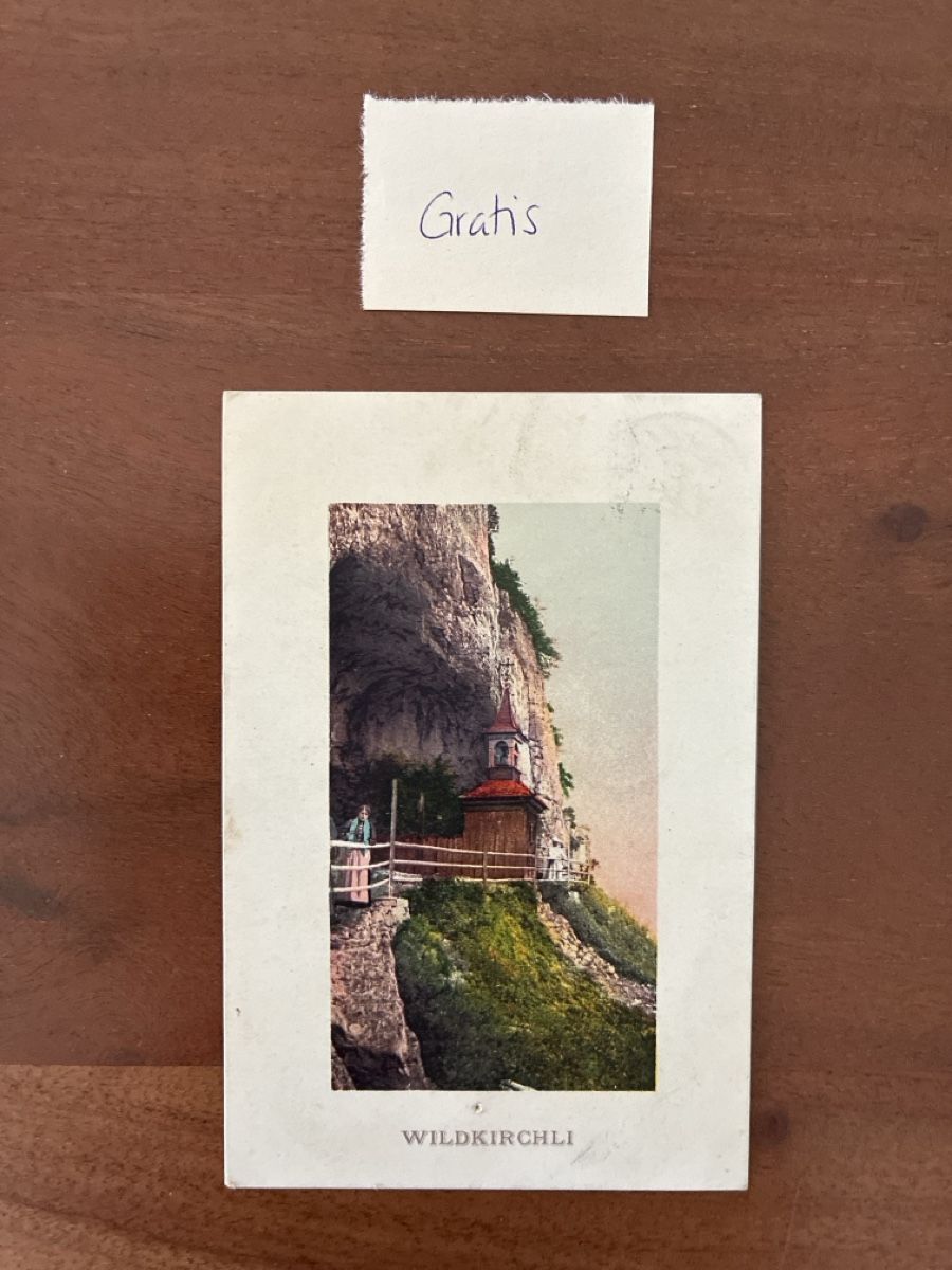 Cartes postales: 10 Ansichtskarten Schweiz vom Wildkirchli AP. B – D'occasion à Oftringen par Cla.vD.74 4