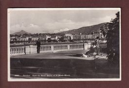 GENEVE - Quai du Mont Blanc - 1933