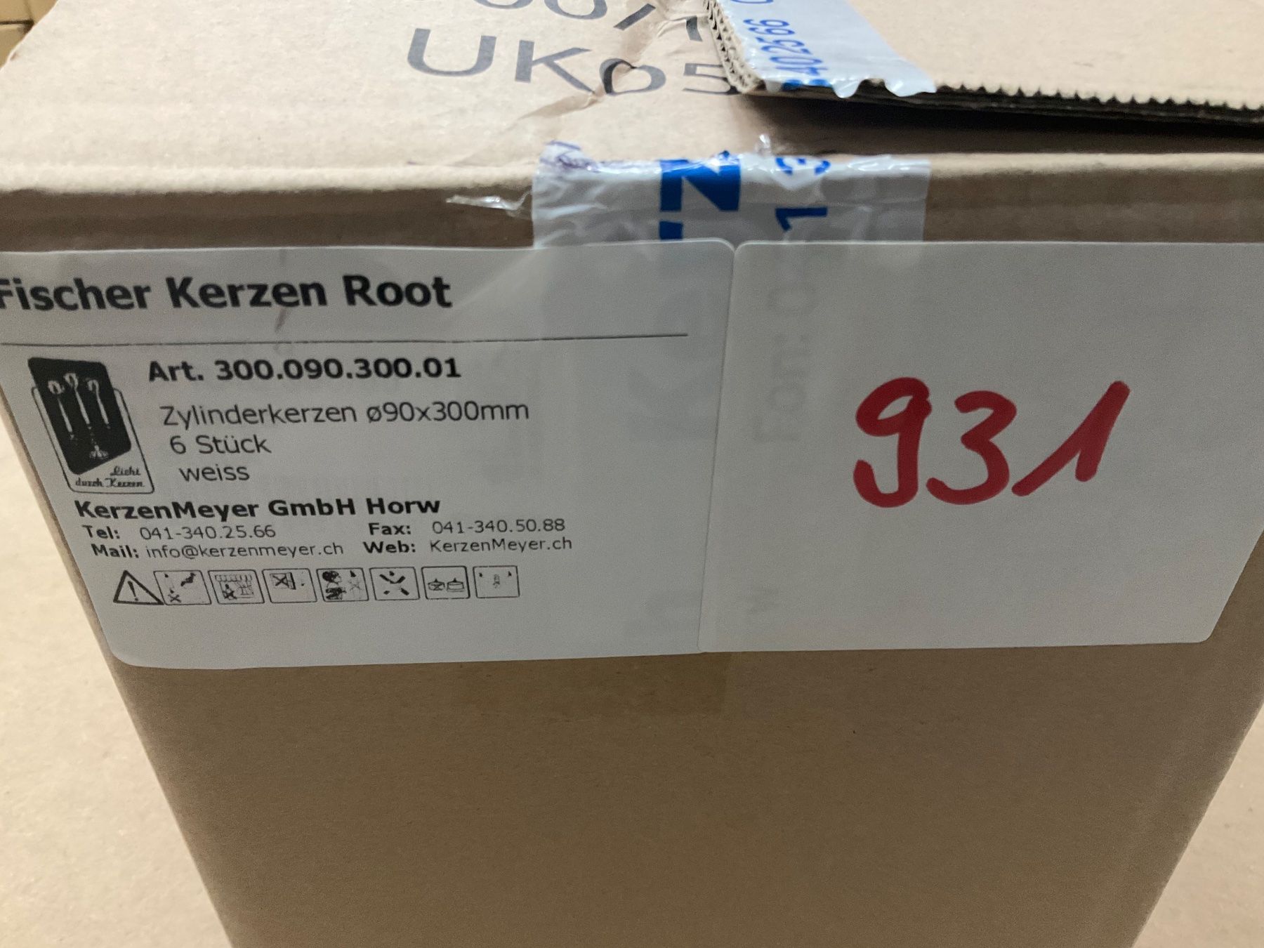 Candele: 931 Posten Übertauchkerzen aus Liquidation – Nuovo (secondo la descrizione) da Derendingen venduto da Meisterstuecke 2