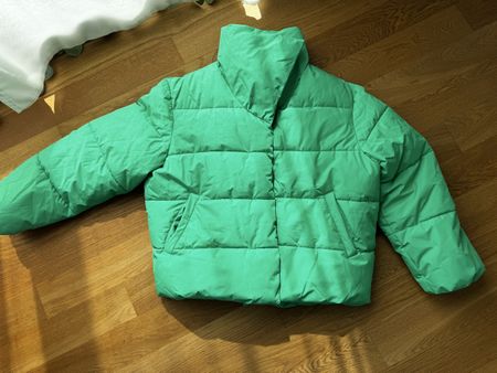 Steppjacke grün neu
