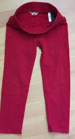 Mädchen Leggings rot Grösse 104 neuwertig