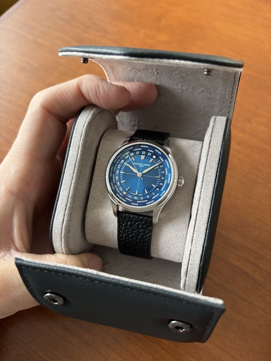 Frederique Constant Uhren: Frederique Constant Worldtimer Ltd edition "Watch Angels" – Neu (gemäss Beschreibung) aus Grand-Lancy von vd70000 7