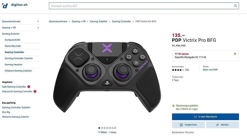 Controller: PDP Victrix Pro BFG - Xbox Controller, mit Hülle + Garantie – Usato da Seon venduto da mrwolfie 3