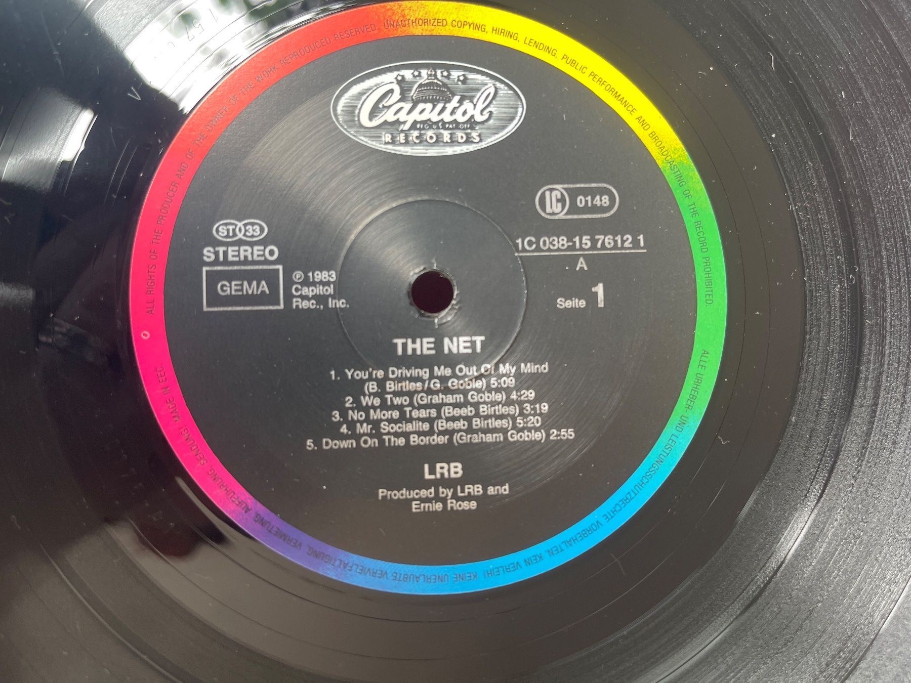 Vinyles: A608/LITTLE RIVER BAND - THE NET – D'occasion à Frutigen par Philippe_jsp 2