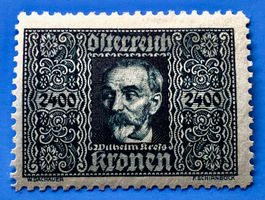BRIEFMARKEN AUS Österreich Wilhelm Kress