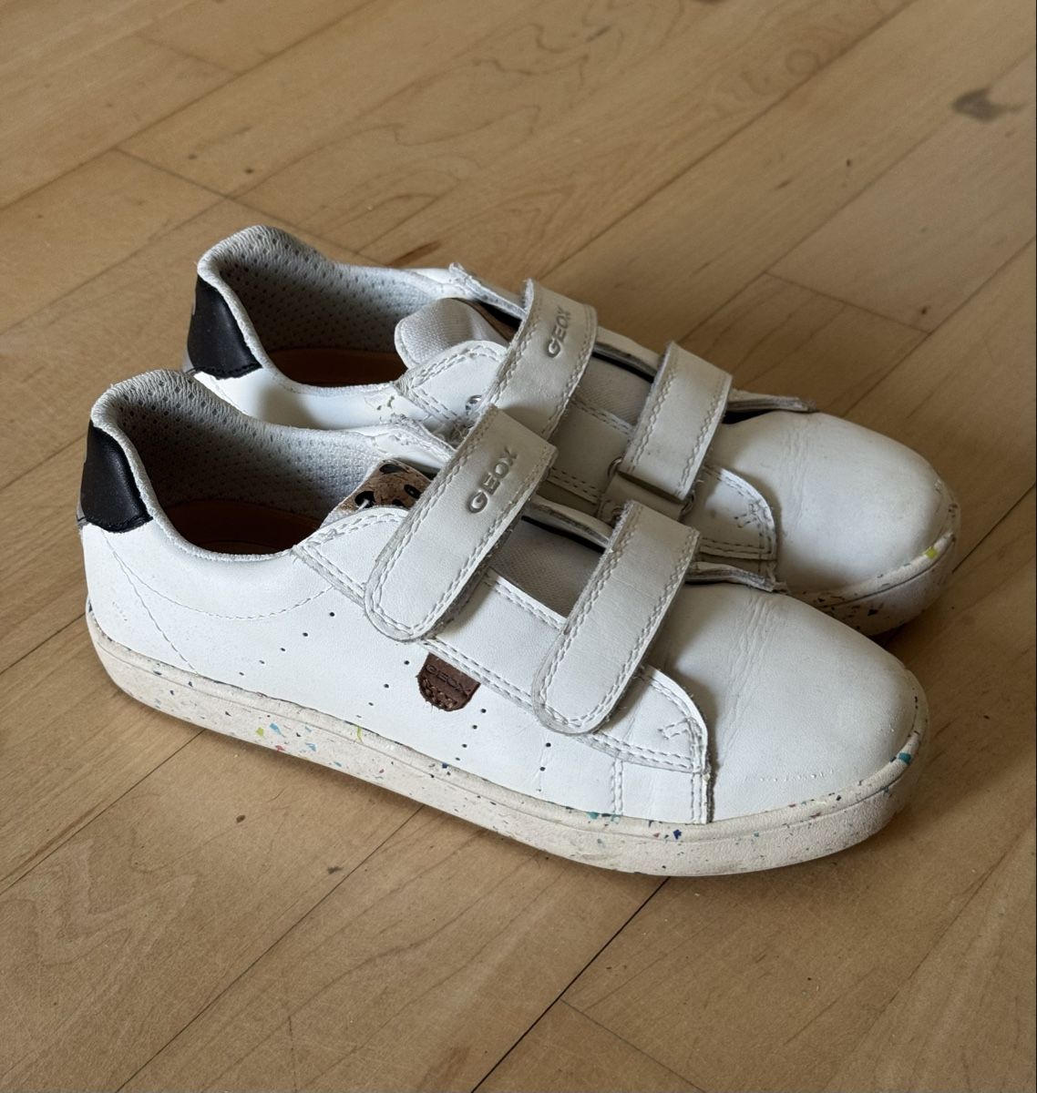Geox Schuhe für Jungen: GEOX Panda Sneaker Weiss Gr. 33 – Neu (gemäss Beschreibung) aus Basel von mot_2r9g 1