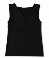 Wolford Top schwarz Gr. S – Wickeloptik, wie neu