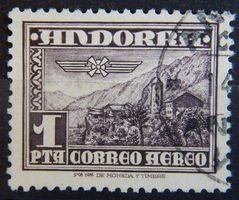 Andorra Kat. 58 gest. 1951 Kat. 25 Euro