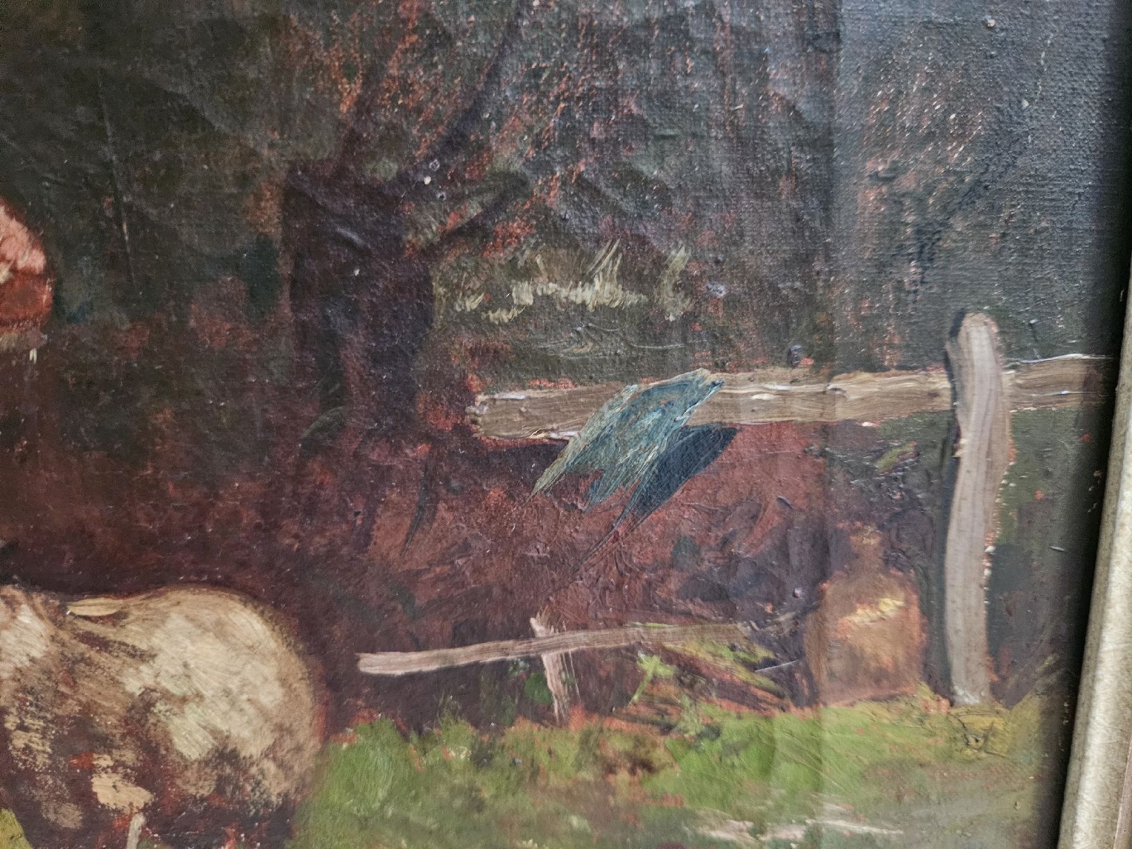 Tableaux: gemälde kuh antik – D'occasion à Schwellbrunn par Gottesnipper 6