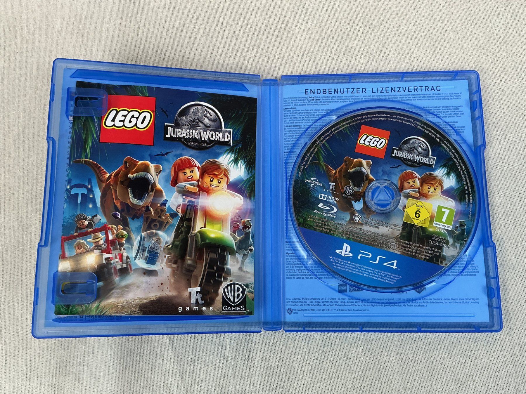 Lego Giochi: PLAYSTATION 4 GAME "LEGO: Jurassic World" – Usato da Richterswil venduto da Restwert_Richterswil 2