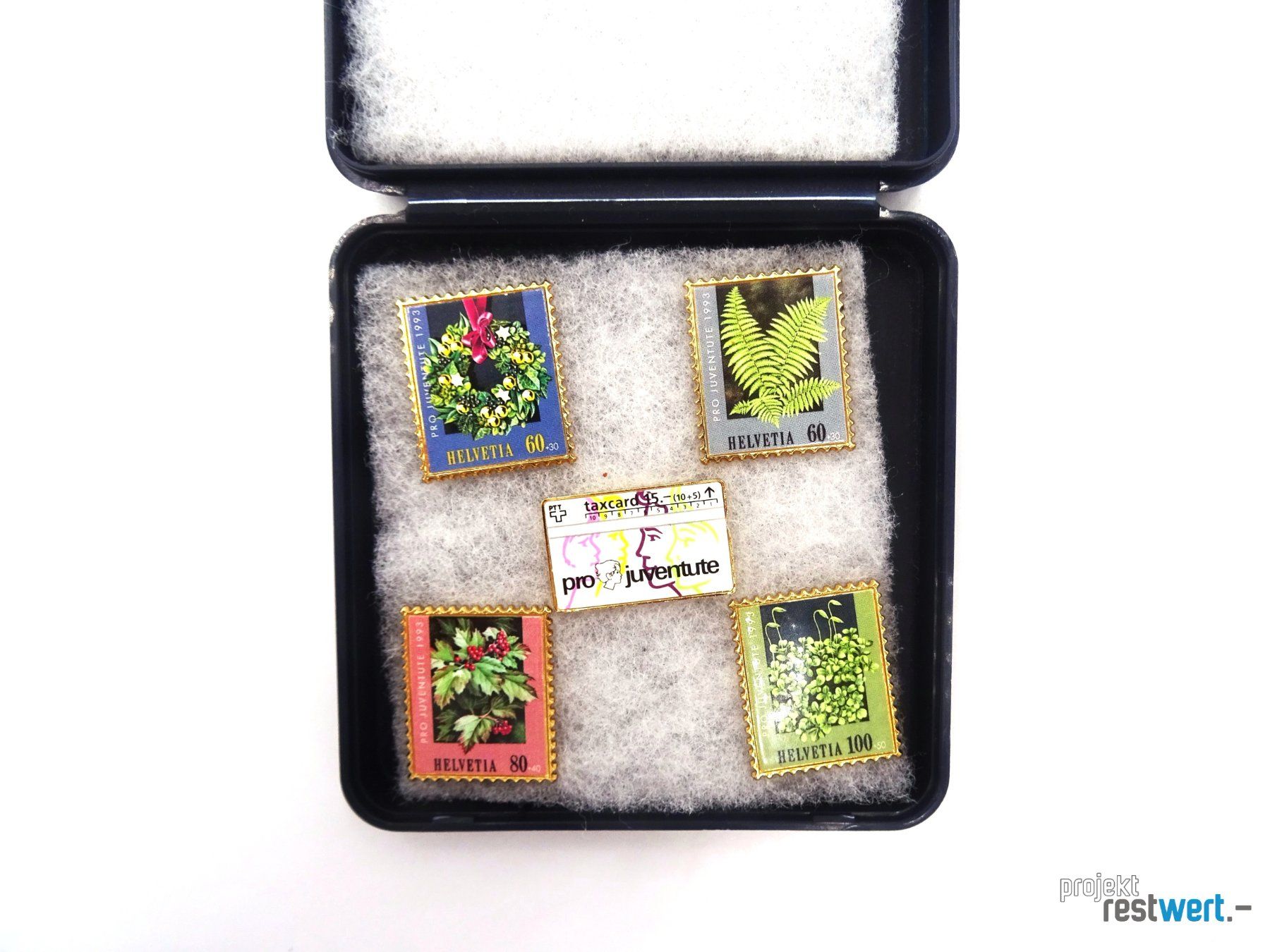 Placchette & Badge: Briefmarken Pin Set von PRO JUVENTUTE – Usato da Bülach venduto da restwert_buelach 1