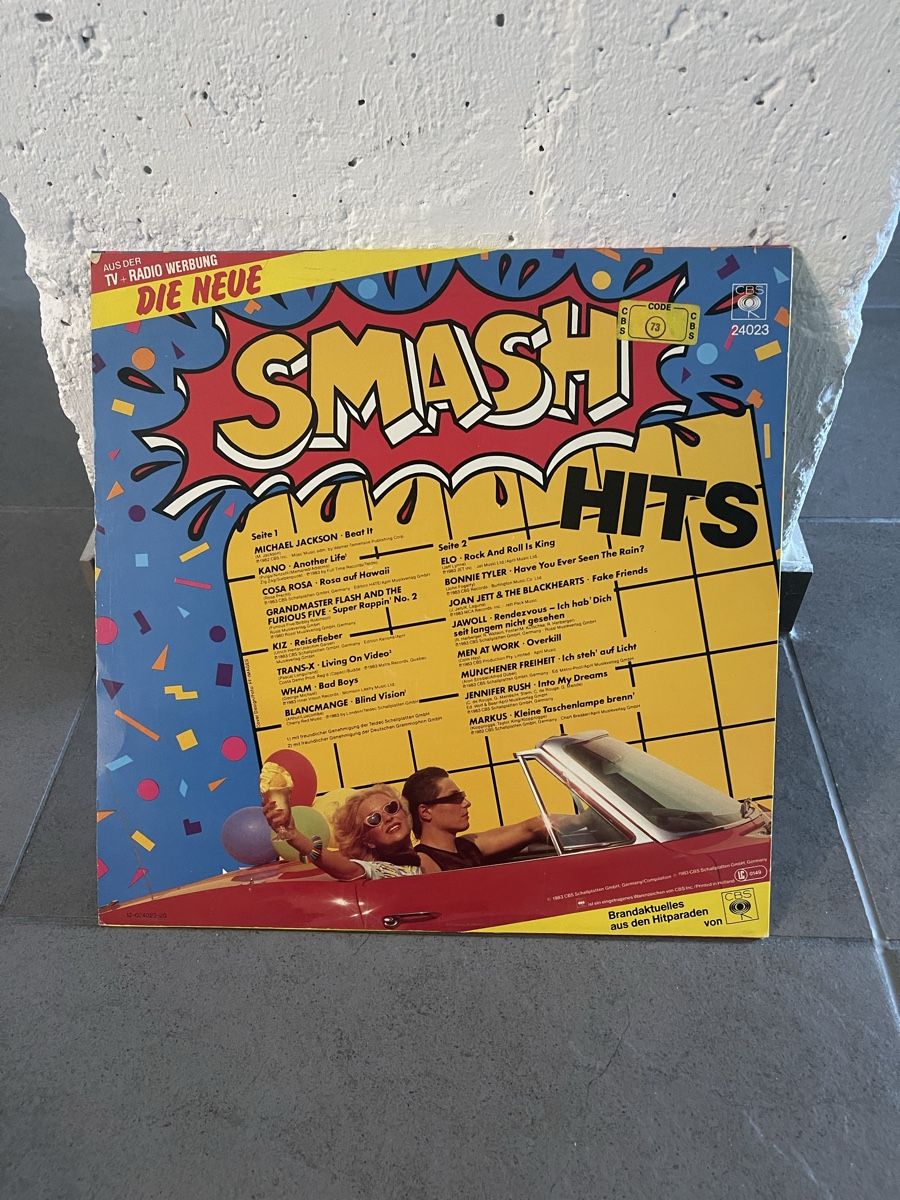 Dischi in vinile: Schallplatte "Die Neue Smash Hits" Top Hits compilation – Usato da Zürich venduto da mpaci 1