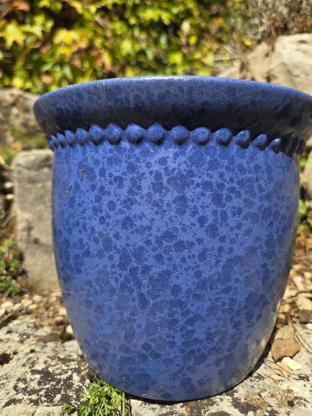 Blumentöpfe: 3er-Set Übertöpfe blau + violett – Gebraucht aus Suhr von lovecolours 1