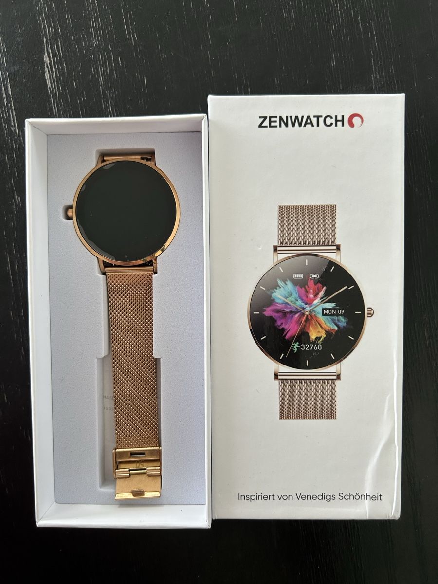 Smartwatch: Zen Watch Smartwatch Rose Gold – Usato da Merenschwand venduto da ___niggi___