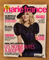 Madonna MARIE FRANCE  Magazine septembre  2008