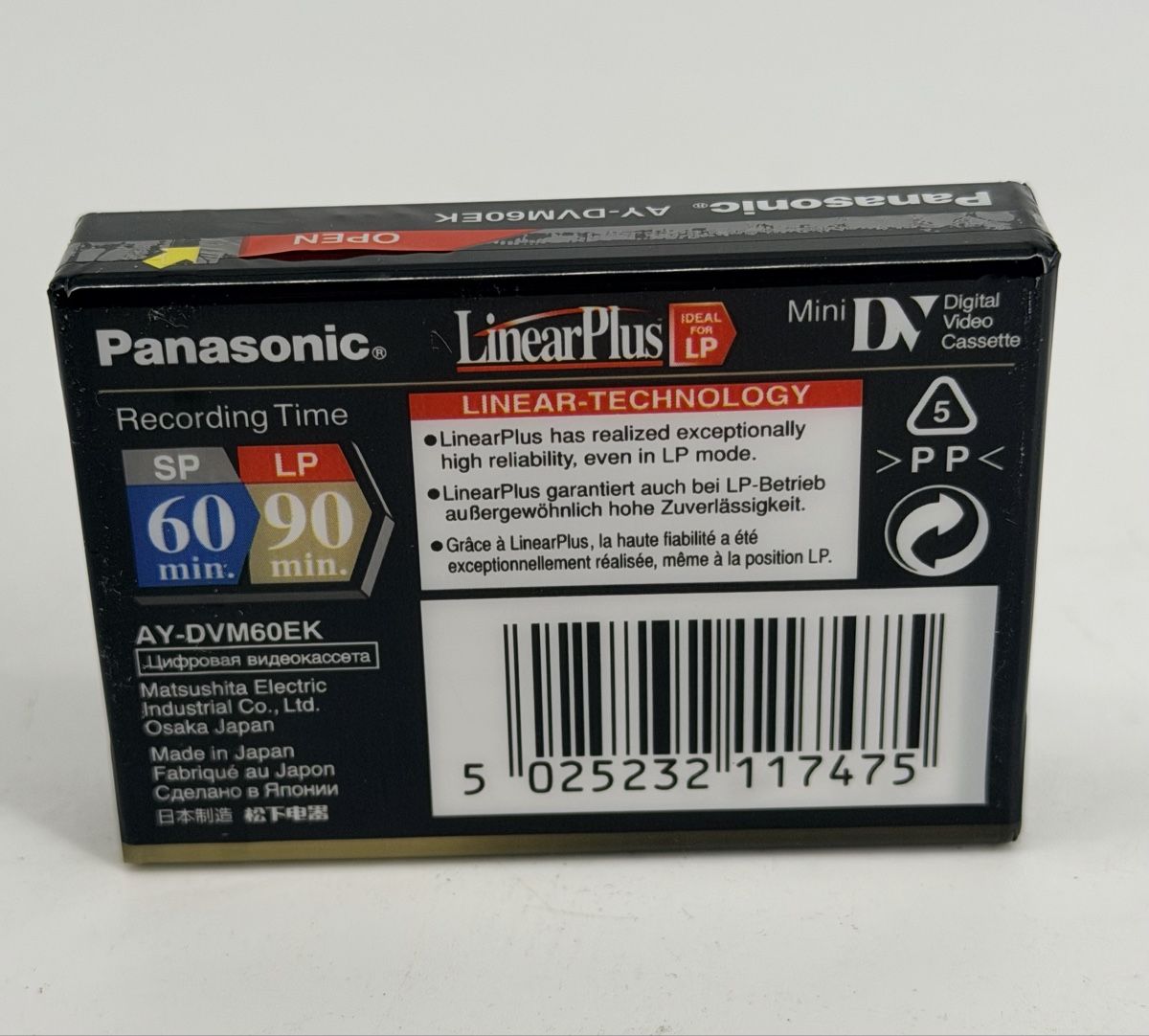 Cassette vuote: Cassette Sony MiniDV DVM60EXM Neuve Scellée – Nuovo e nell'imballaggio originale da Vessy venduto da _Callidus_ 1