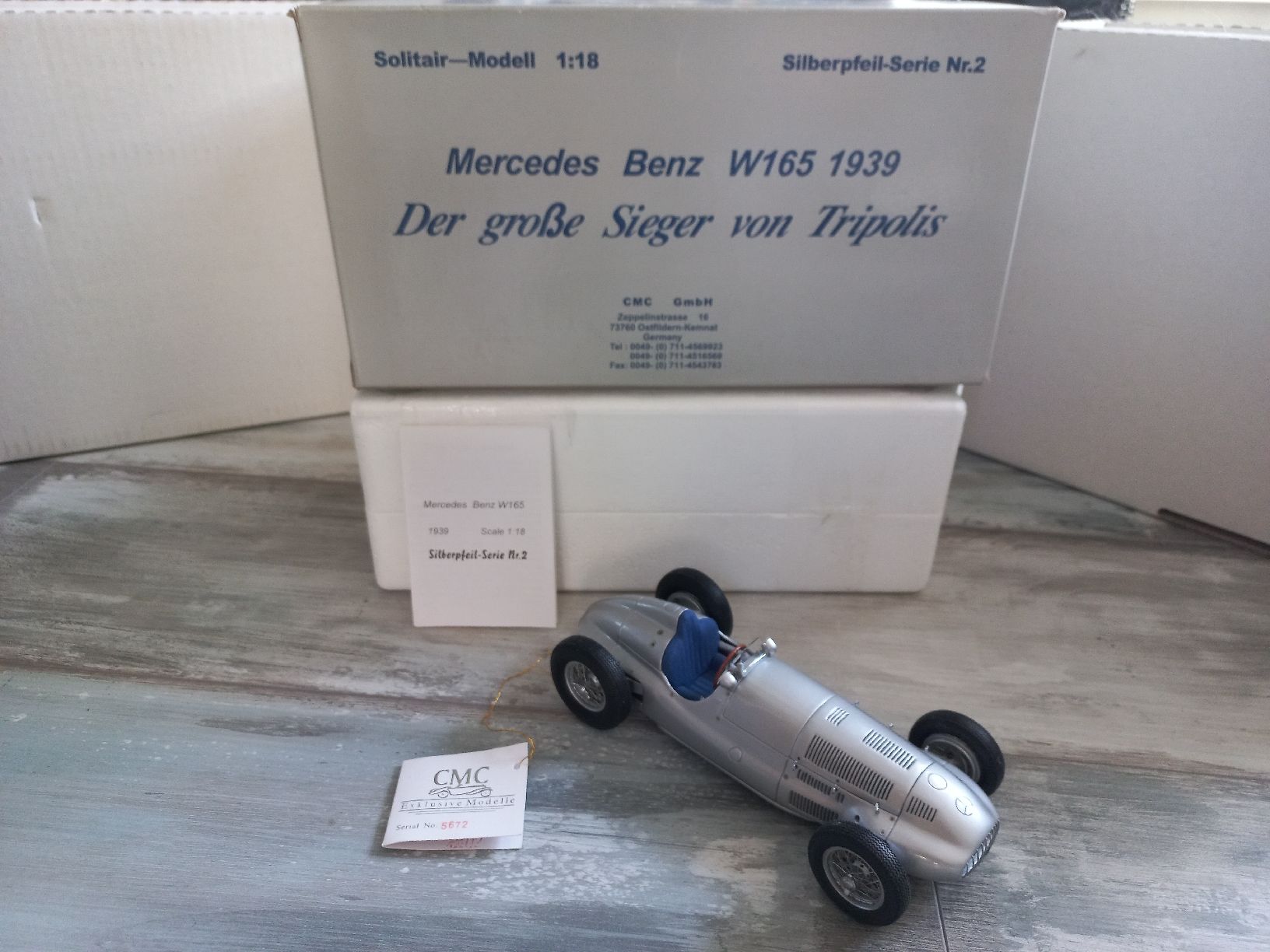 CMC Modellini d'auto: Mercedes W165 1/18 CMC – Usato da Attalens venduto da remy_s00