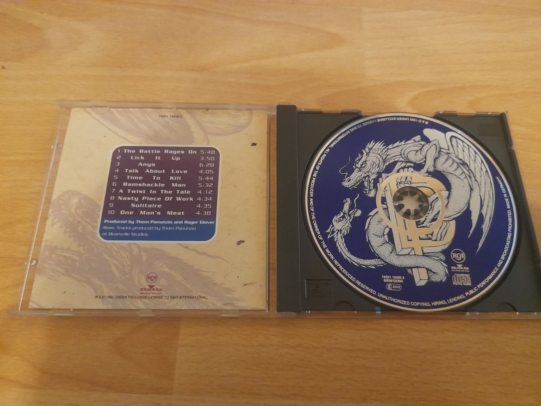 CDs: CD Deep Purple The Battle Rages On – D'occasion à Lustmühle par chevi03 1