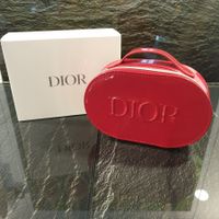 🔥Dior Pouch, rot, Lack Optik, neu & ovp