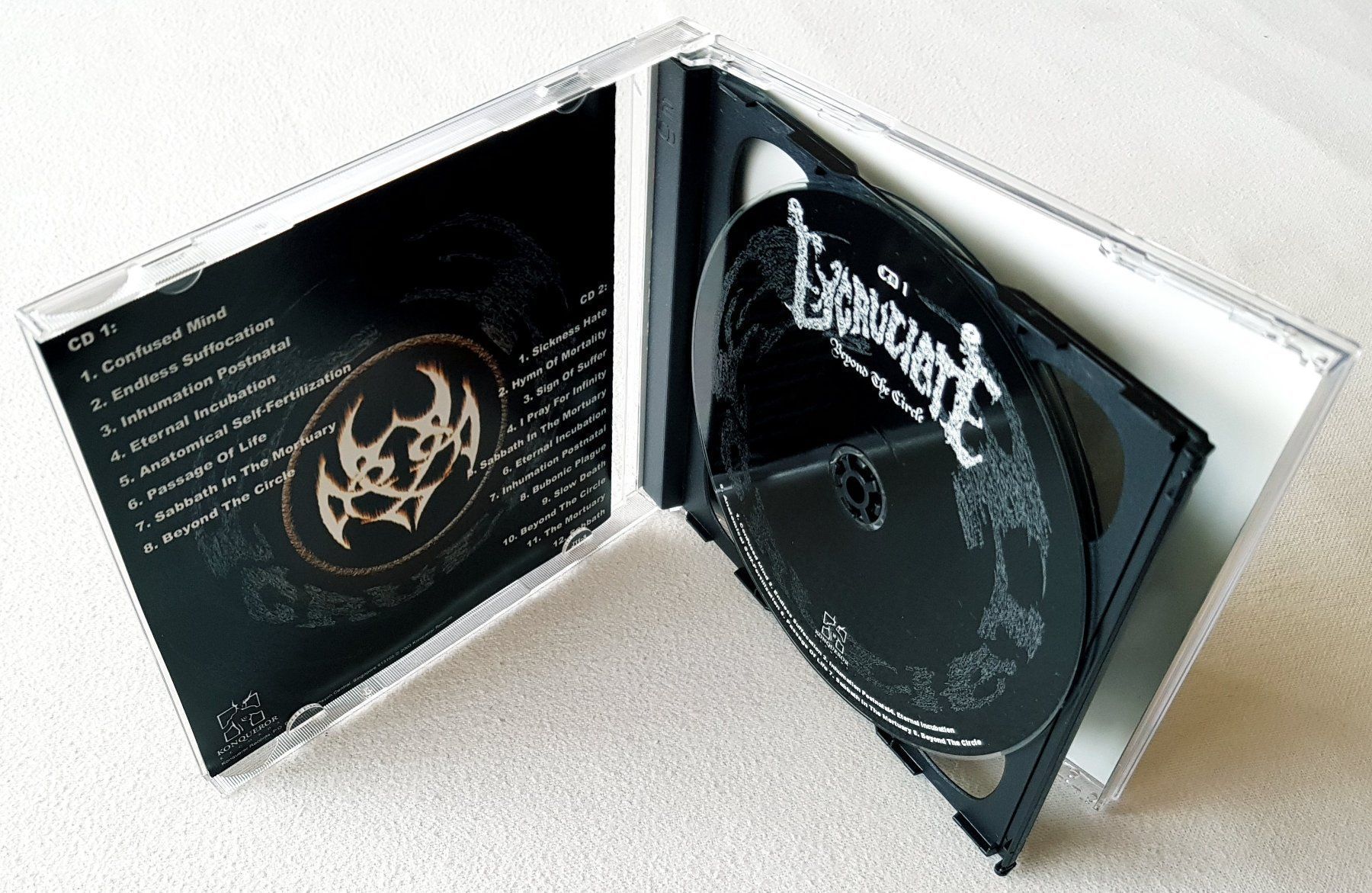 CDs: Excruciate ‎– Beyond The Circle - 2 x CD - 2003 – D'occasion à Uster par Zardodel 3