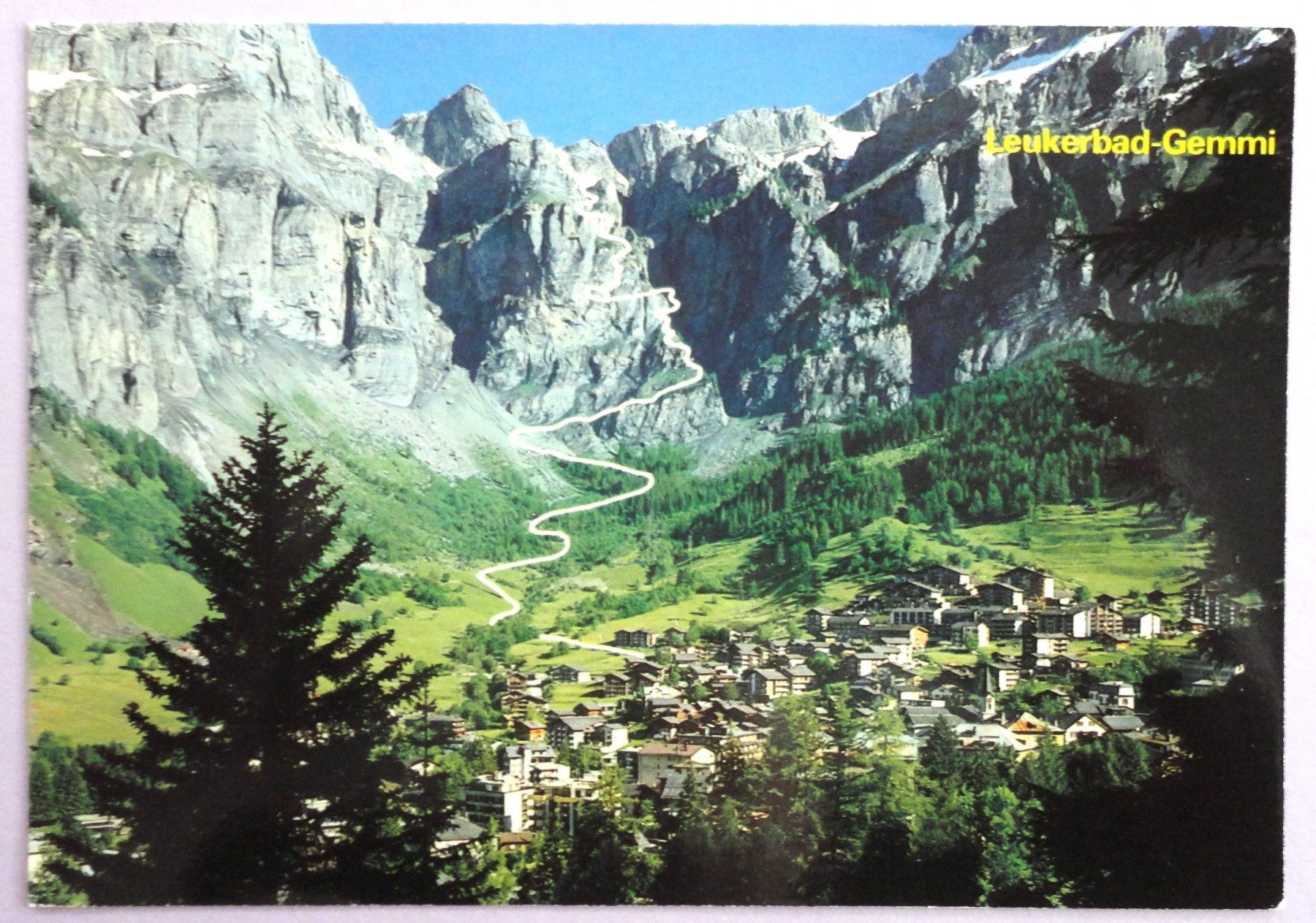 Cartoline postali: Leukerbad 1401 m – Usato da Fétigny venduto da Billy2miny
