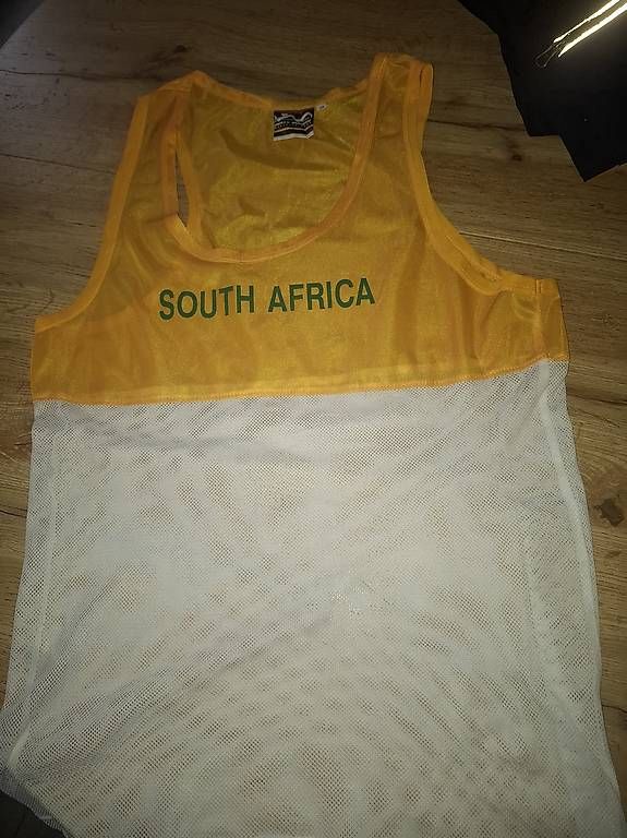 Maglioni & Felpe: Pull team AFRIQUE DU SUD  – Nuovo e nell'imballaggio originale da Monthey venduto da australie 1